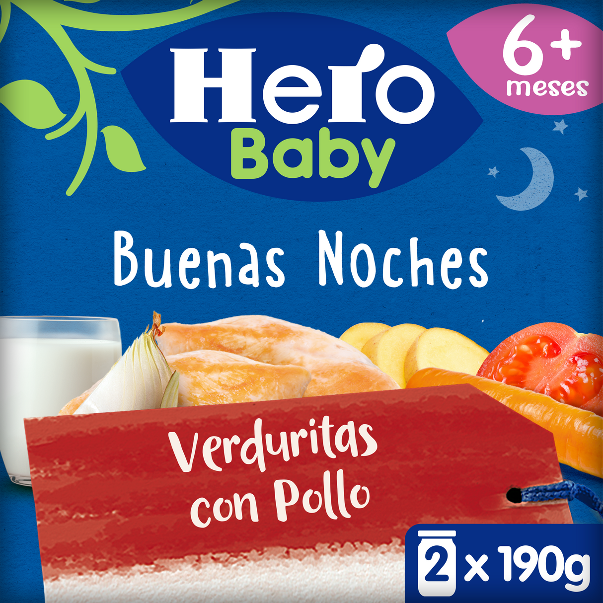 Hero Baby pote de legumes com frango