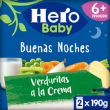 Pote Hero Baby com creme de vegetais