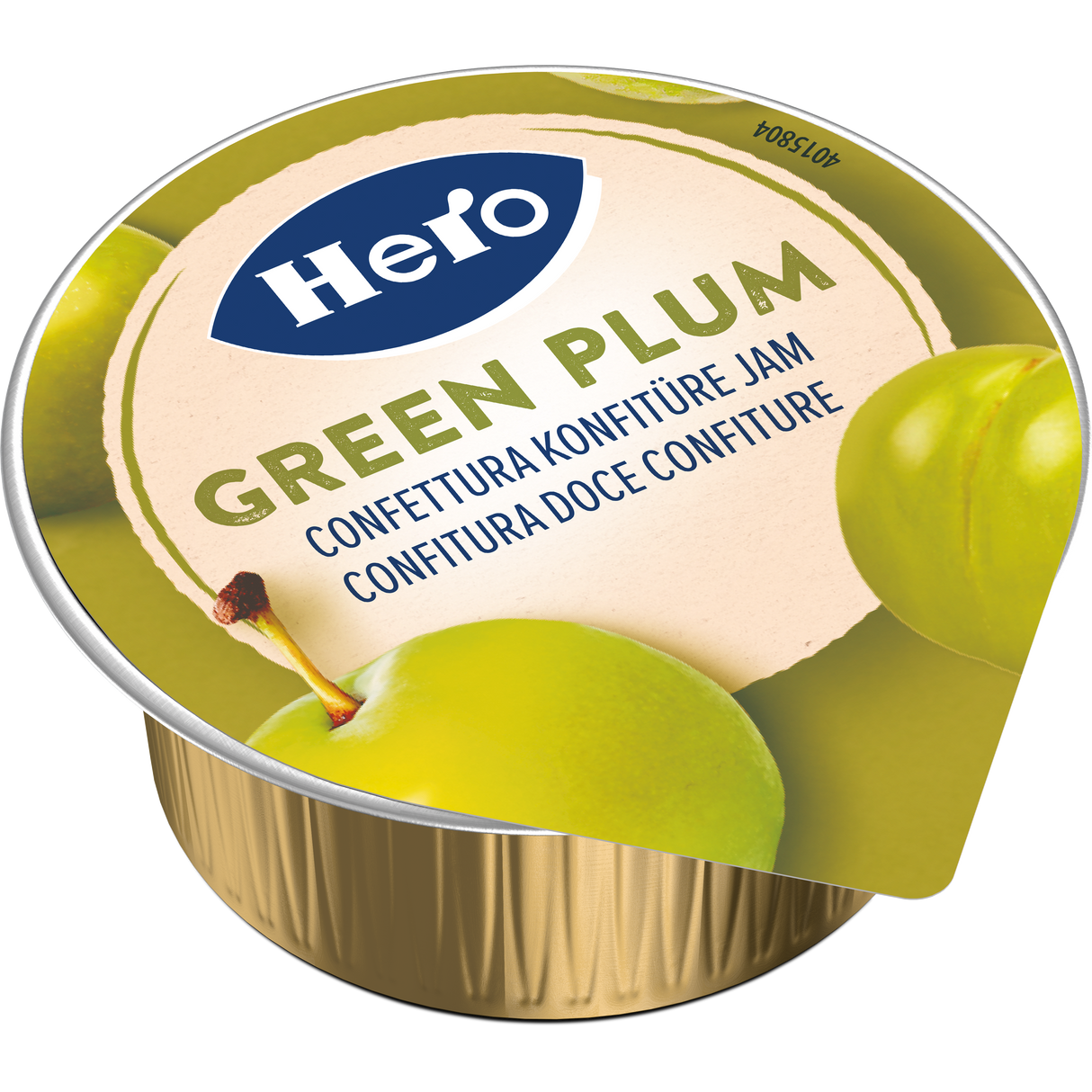 Mermelada Hero ciruela porciones Pack 120x25g