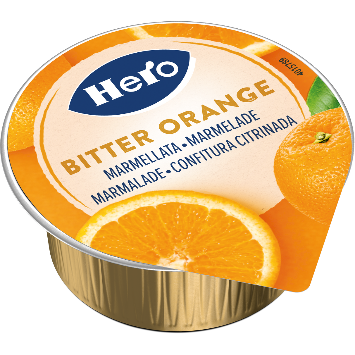 Mermelada Hero naranja amarga porciones Pack 120x25g