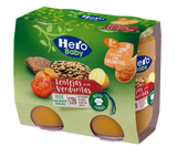 Lentilhas Hero Baby com legumes