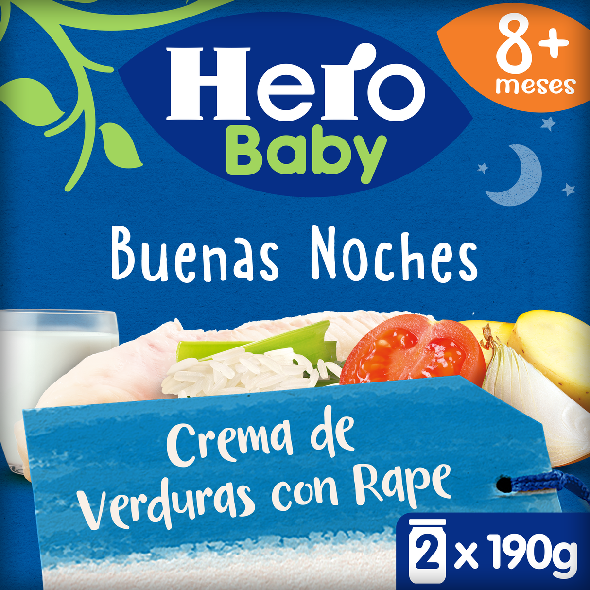 Hero Baby pote de creme vegetal com tamboril