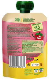 Bolsita Hero Solo plátano fresa y manzana