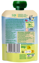 Bolsita Hero Solo plátano fresa y manzana Bluey