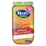 Hero Baby pote de cenouras com carne