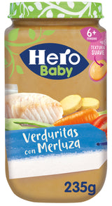 Hero Baby pote de legumes com pescada