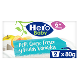 Tarrito Hero Baby petit queso fresco y frutas variadas