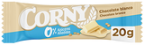 Barrita Corny sin azúcar añadido chocolate blanco