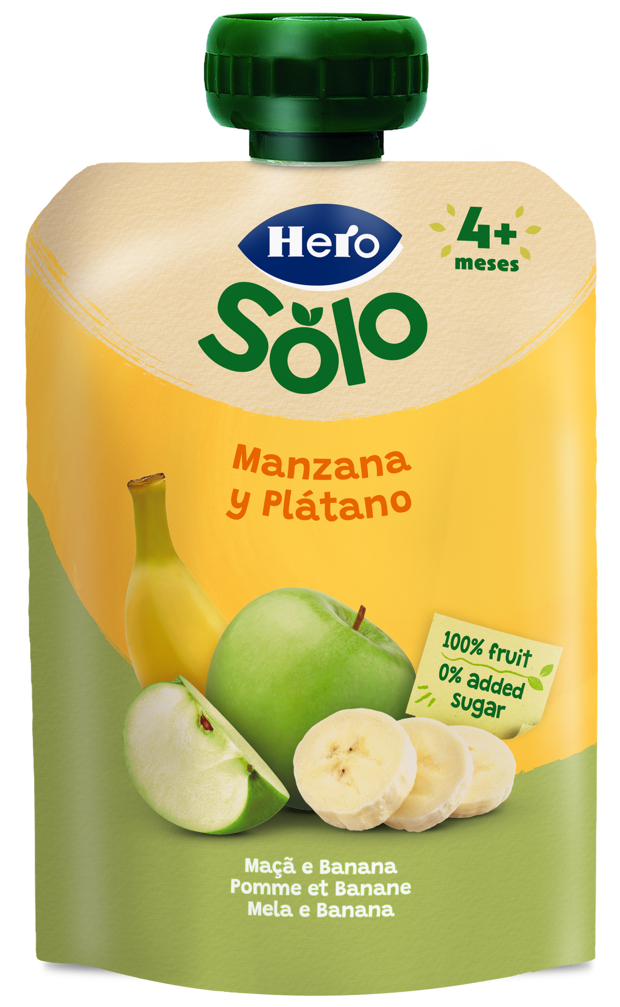 Bolsita Hero Solo manzana y plátano