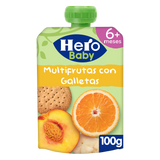 Bolsita Hero Baby multifrutas con galleta