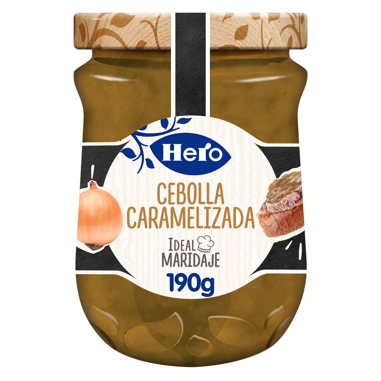 Hero Ideal Preparação Combinação de cebola caramelizada