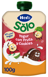 Bolsita Hero Solo Yogur con Fruta y Cookies