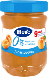 Geléia Hero sem adição de açúcar de damasco