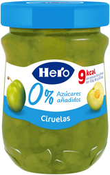 Mermelada Hero sin azúcar añadido ciruelas