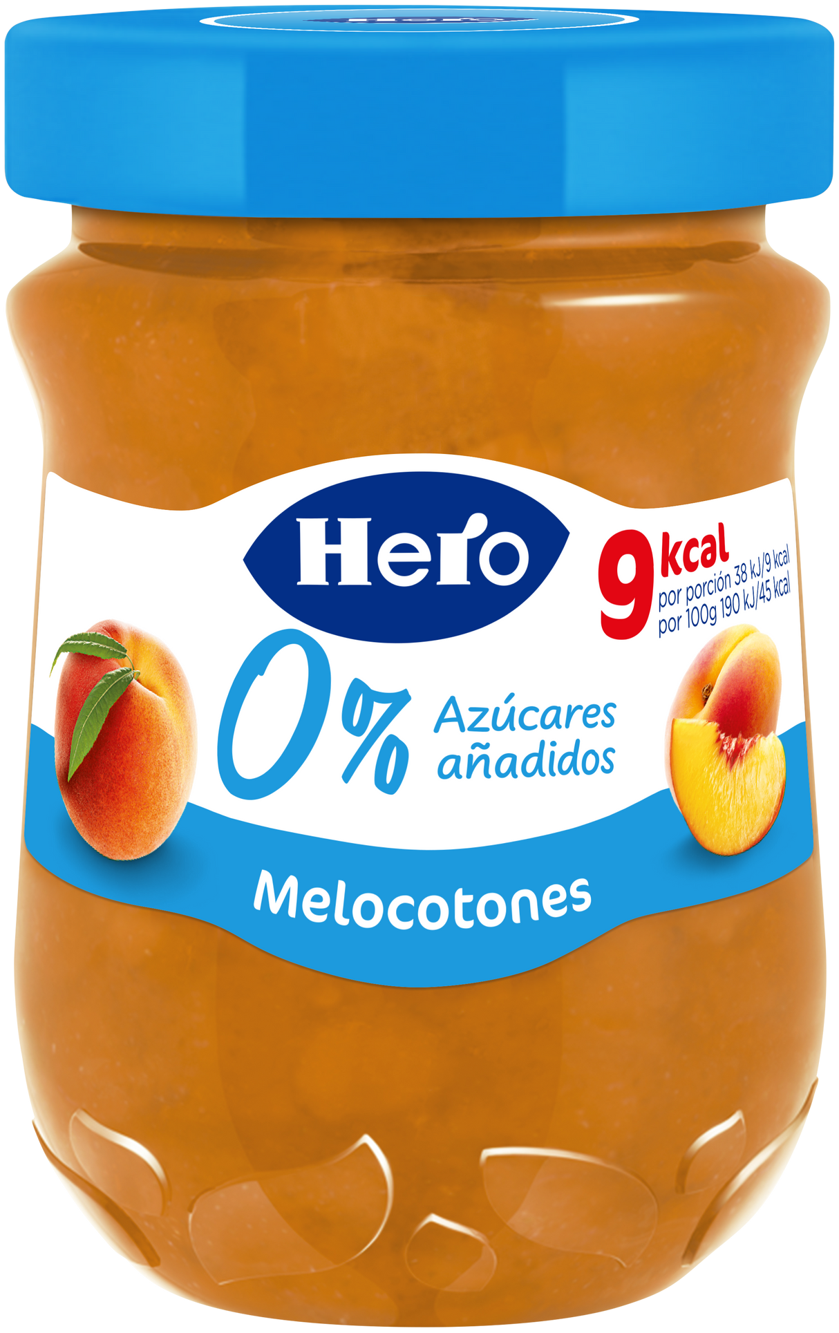 Mermelada Hero sin azúcar añadido melocotones