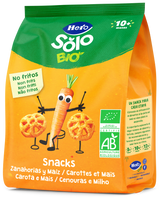 Snacks Hero Solo Bio zanahoria y maíz