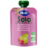 Saqueta de fruta Eco Hero Solo pera e framboesa