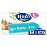 Yogur Hero Baby plátano y fresa