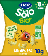 Snacks Hero Solo Bio minipuffs mango