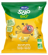 Snacks Hero Solo Bio minipuffs mango