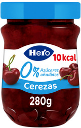 Mermelada Hero sin azúcar añadido cereza