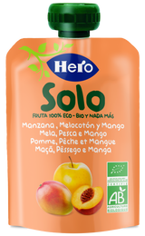 Bolsita Eco Hero Solo manzana melocotón y mango