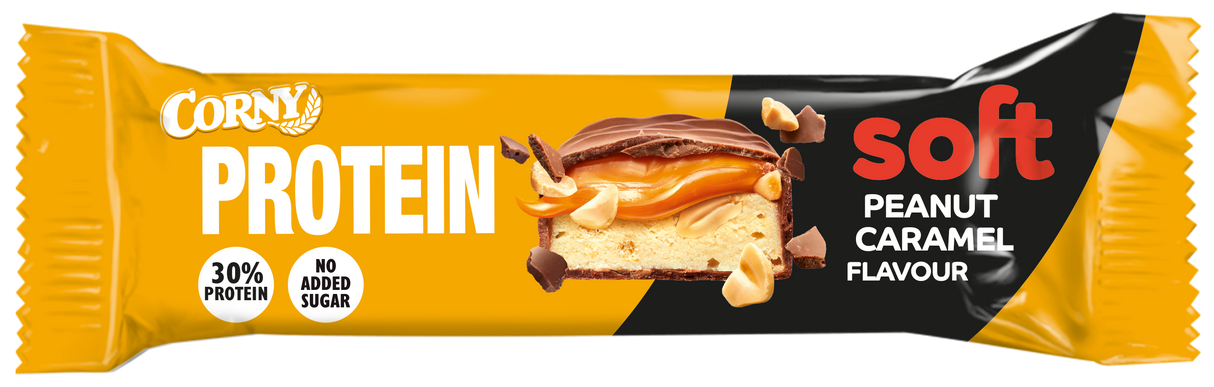 Corny Protein bar amendoim macio e caramelo