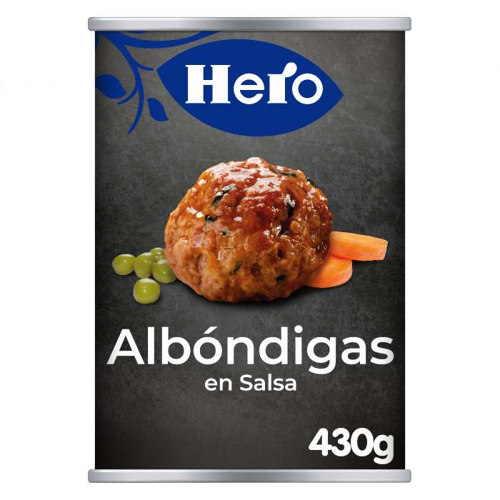 Almôndegas com molho Hero