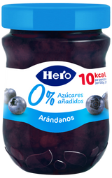 Mermelada Hero sin azúcar añadido arándanos