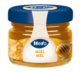 Pote de mel com geleia de herói