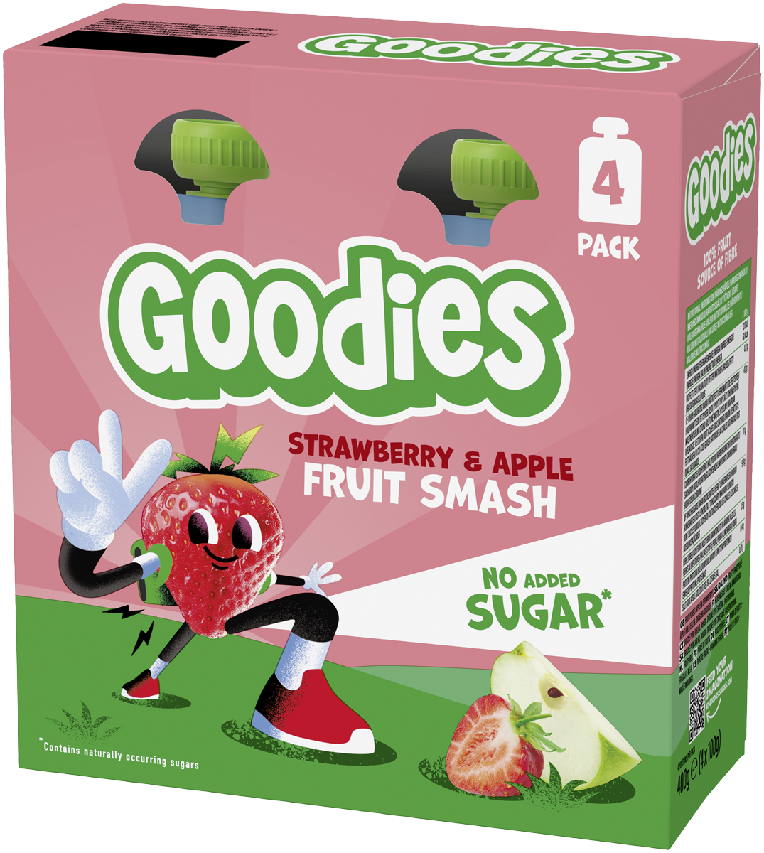 Bolsitas Goodies fresa y manzana