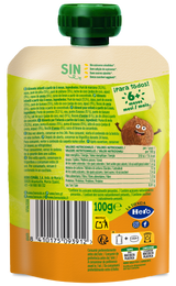 Bolsita Hero Solo Manzana, Piña, Plátano, Leche de coco y Avena