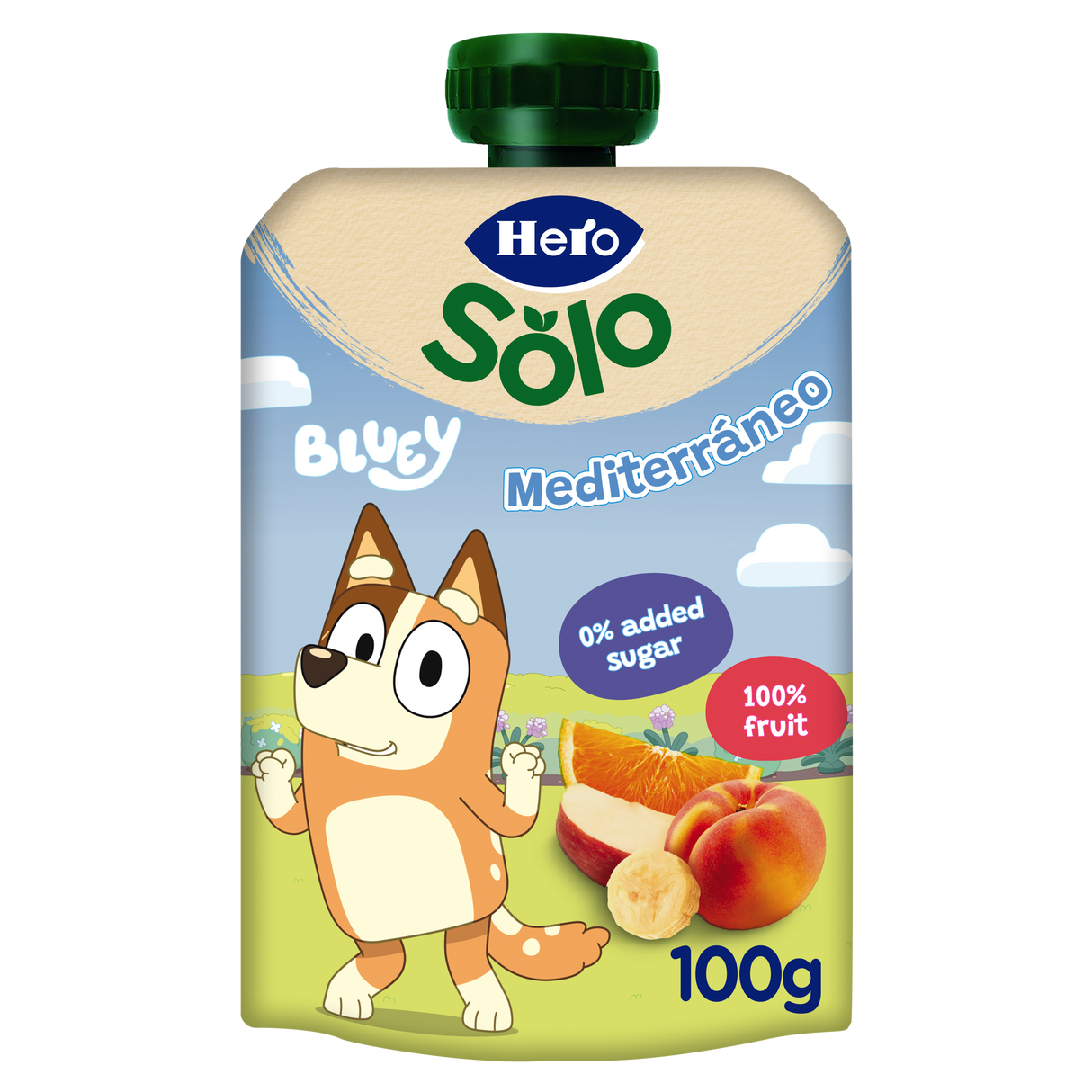 Bolsita Hero Solo Bluey mediterráneo