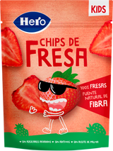 Snacks Hero Kids chips fresa