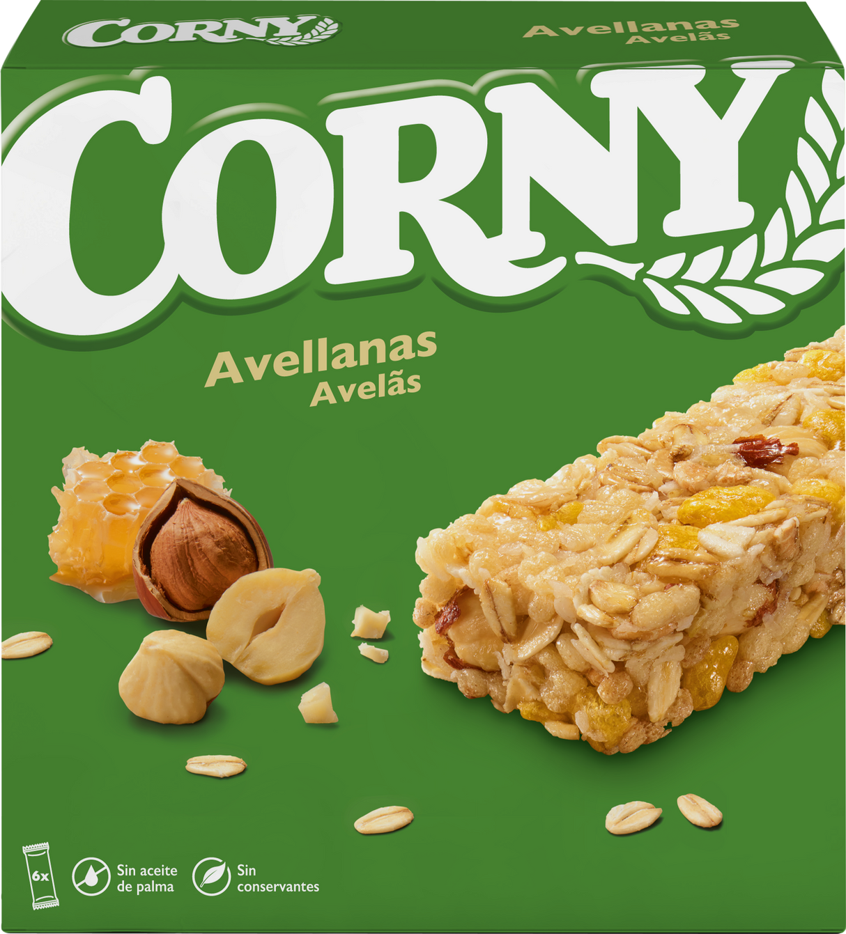 Barrita Corny avellanas