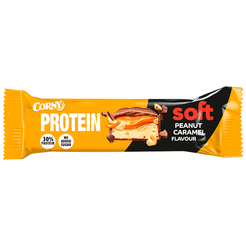 Expositor Barritas Corny Protein Soft y Crunchy 48 unidades