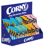 Expositor Barritas Corny Protein Soft y Crunchy 48 unidades