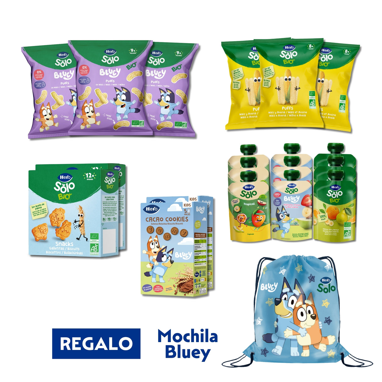 Pack ahorro ¡Al cole con Bluey!
