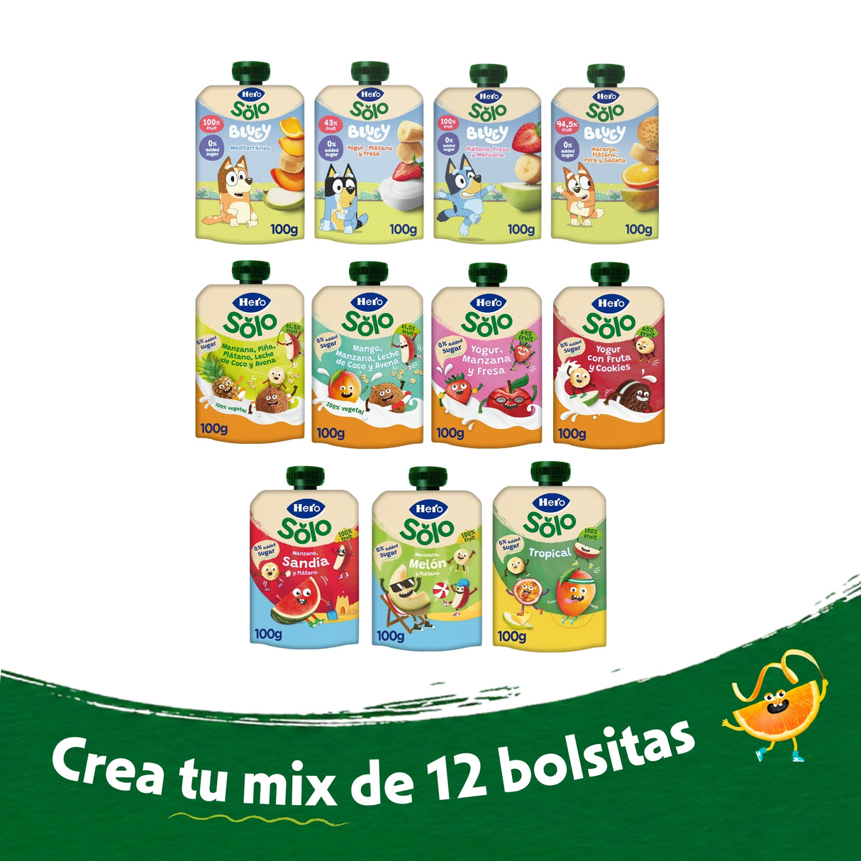 Pack personalizable 12 Bolsitas Hero Solo