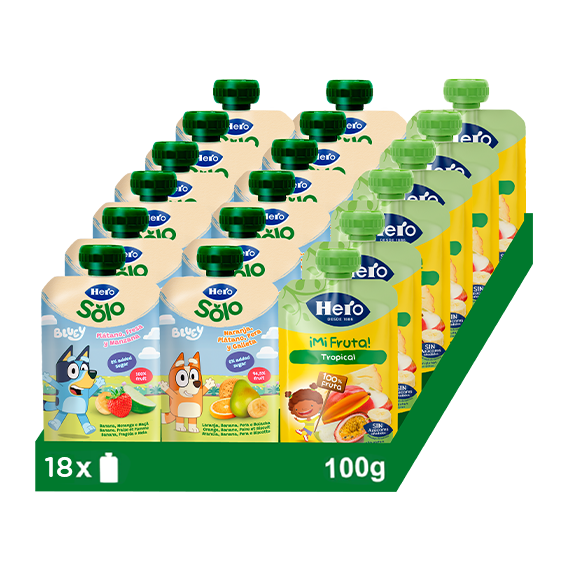 Pack ahorro mixto Hero 18 bolsitas