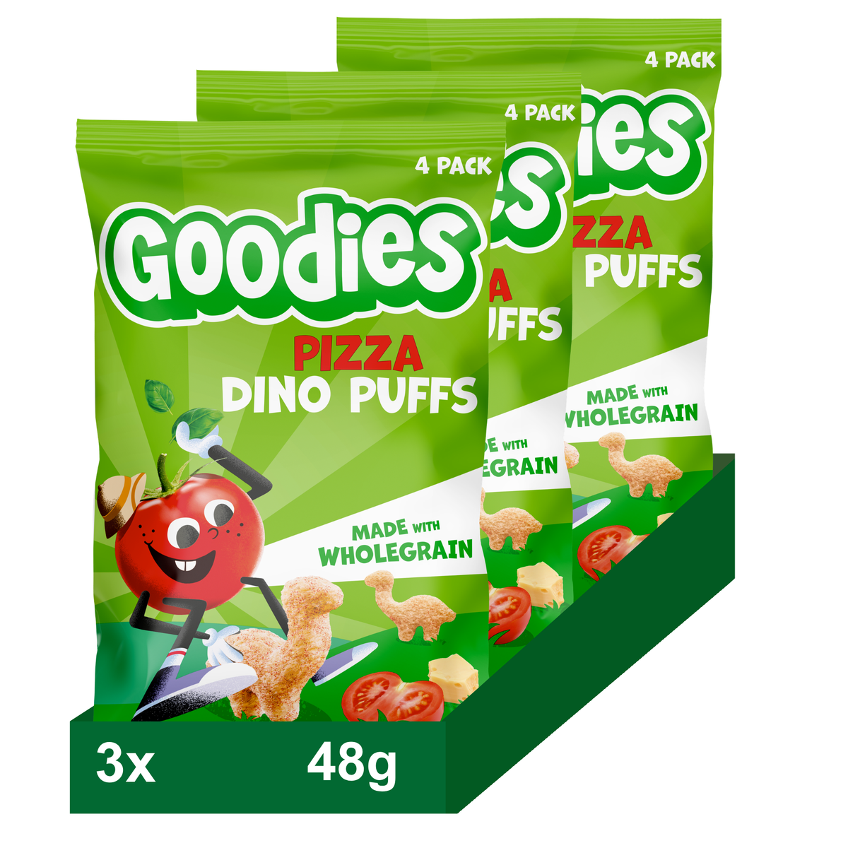 Snacks Goodies Puffs pizza