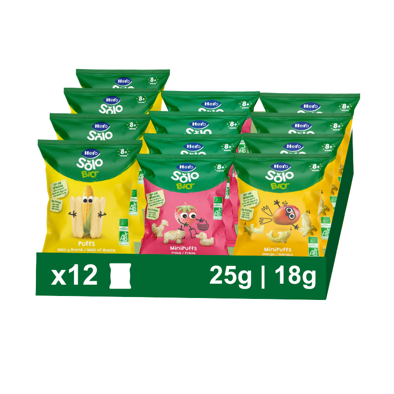 Pack ahorro mixto Hero 12 snacks