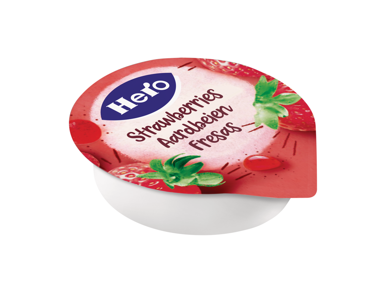 Mermelada Hero fresa porciones Pack 120x20g