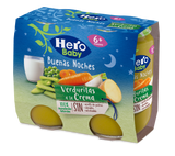 Pote Hero Baby com creme de vegetais