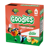 Bolsitas Goodies melocotón plátano y manzana