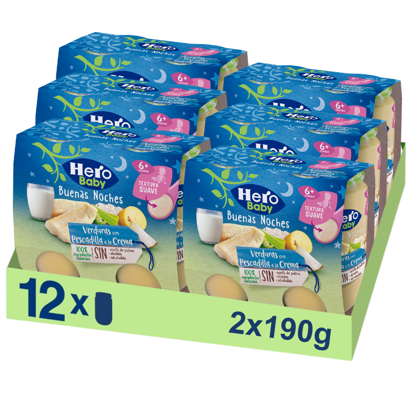 Hero Baby pote de legumes com creme de verdinho