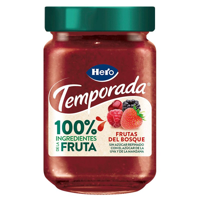 Hero Season Jam 100% ingredientes de frutas e bagas