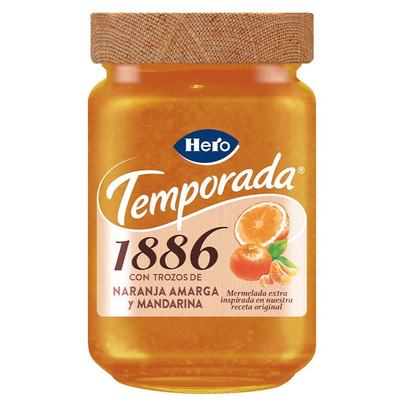 Hero Jam Temporada 1886 laranja amarga e tangerina