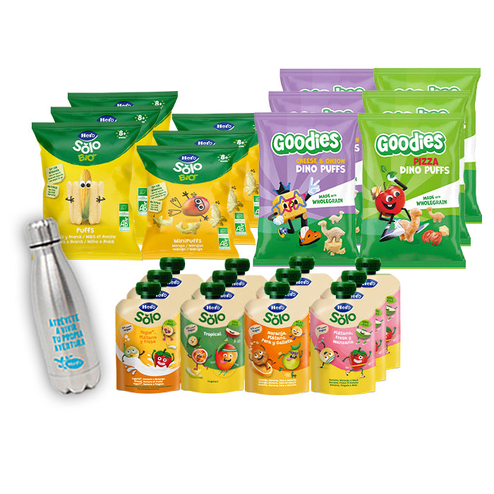 Pack ahorro inicio Snacks Hero y Goodies