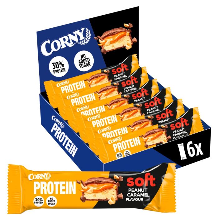 Corny Protein bar amendoim macio e caramelo